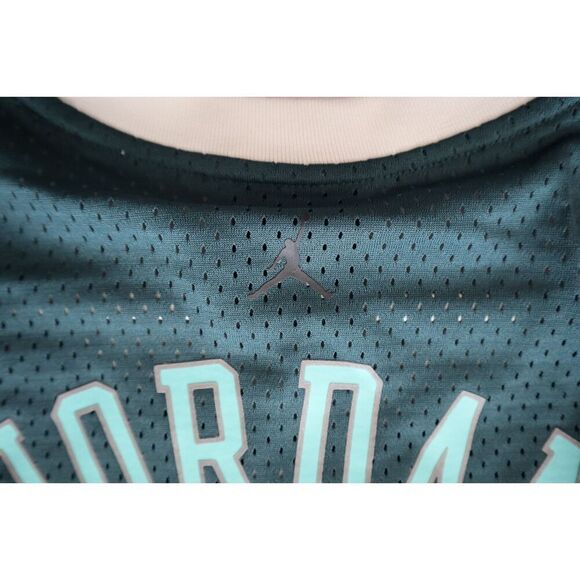 Nike Air Jordan HJ6368-366 Women's Sz S Green Heritage Jumpman Jersey Dress - Picture 10 of 13